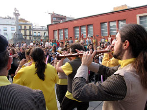 Trobada de gegants: la cercavila