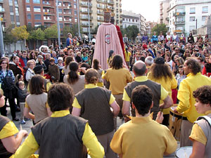 Trobada de gegants: la cercavila