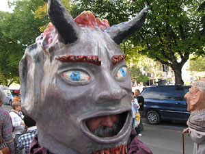 Trobada de gegants: la cercavila