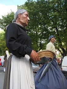 Trobada de gegants: la cercavila