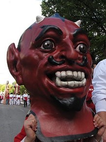 Trobada de gegants: la cercavila