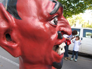 Trobada de gegants: la cercavila