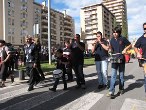 Trobada de gegants: la cercavila