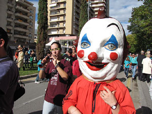 Trobada de gegants: la cercavila