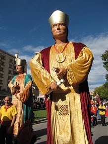 Trobada de gegants: la cercavila