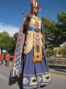 Trobada de gegants: la cercavila