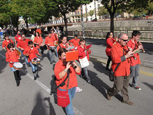 Trobada de gegants: la cercavila