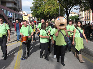 Trobada de gegants: la cercavila