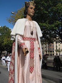 Trobada de gegants: la cercavila