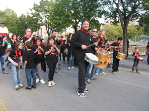 Trobada de gegants: la cercavila