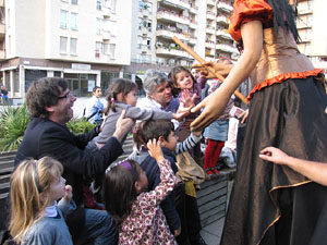 Trobada de gegants: la cercavila