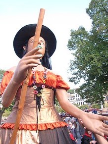 Trobada de gegants: la cercavila