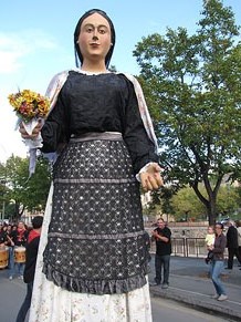 Trobada de gegants: la cercavila