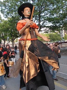 Trobada de gegants: la cercavila