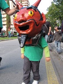 Trobada de gegants: la cercavila