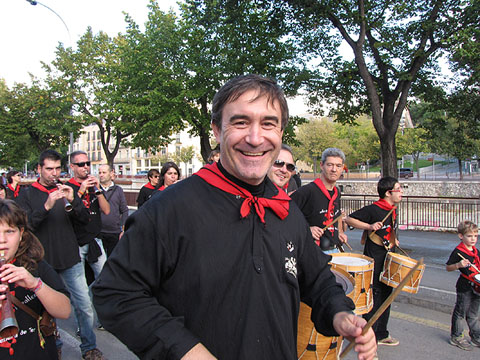 Trobada de gegants: La cercavila