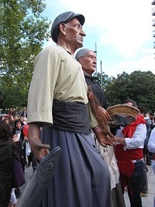 Trobada de gegants: la ballada