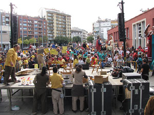 Trobada de gegants: la ballada
