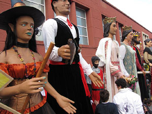 Trobada de gegants: la ballada