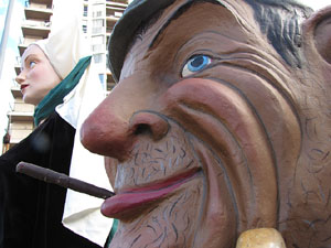 Trobada de gegants: la ballada