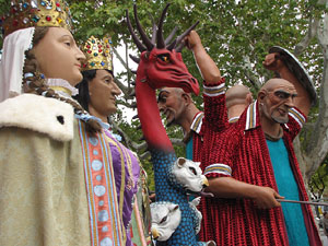 Trobada de gegants: la ballada