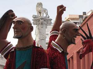 Trobada de gegants: la ballada