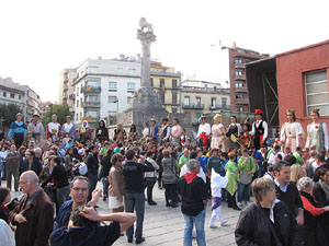 Trobada de gegants: la ballada