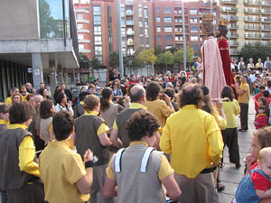 Trobada de gegants: la ballada