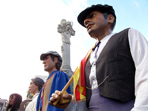 Trobada de gegants: la ballada