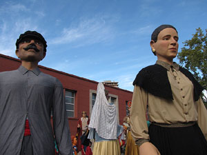 Trobada de gegants: la ballada