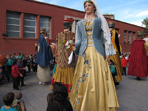 Trobada de gegants: la ballada