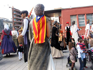 Trobada de gegants: la ballada