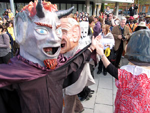 Trobada de gegants: la ballada
