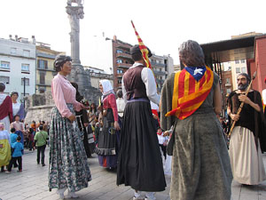 Trobada de gegants: la ballada