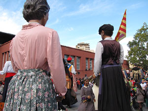 Trobada de gegants: la ballada