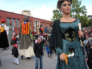 Trobada de gegants: la ballada
