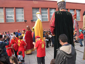 Trobada de gegants: la ballada
