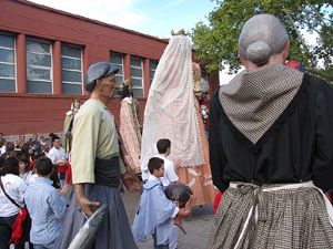 Trobada de gegants: la ballada