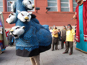 Trobada de gegants: la ballada