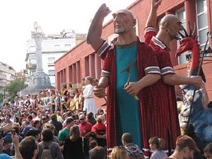 Trobada de gegants: la ballada