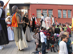 Trobada de gegants: la ballada