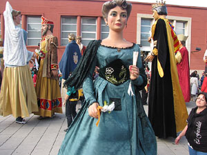 Trobada de gegants: la ballada