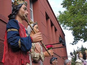 Trobada de gegants: la ballada