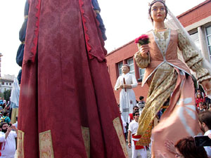 Trobada de gegants: la ballada