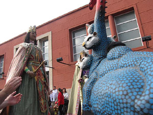 Trobada de gegants: la ballada