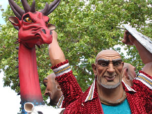 Trobada de gegants: la ballada