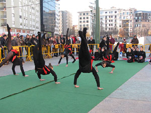Gimn&agrave;stica r&iacute;tmica. Pla&ccedil;a de la Constituci&oacute;