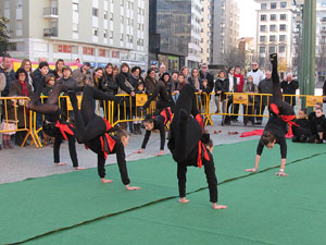 Gimn&agrave;stica r&iacute;tmica. Pla&ccedil;a de la Constituci&oacute;