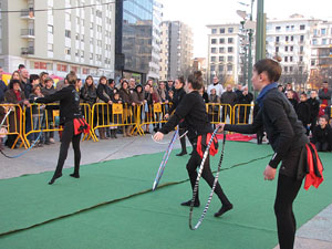 Gimn&agrave;stica r&iacute;tmica. Pla&ccedil;a de la Constituci&oacute;