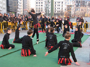 Gimn&agrave;stica r&iacute;tmica. Pla&ccedil;a de la Constituci&oacute;